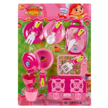 Набор игровой Играем вместе посуда волшебная кухня на блистере 302545