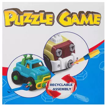 Набор игровой Union Vision пластмассовые детали для сборки джип/паровоз/пожарная машина 1csc20004306