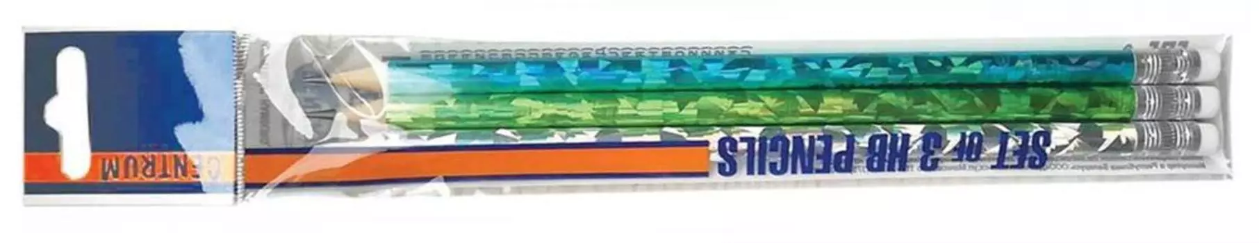 Набор карандашей чернографитных Европа классный выбор с ластиком 3шт 80705 80706екв