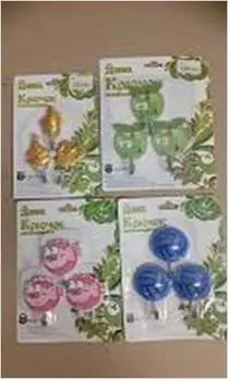 Набор крючков 2шт липучка