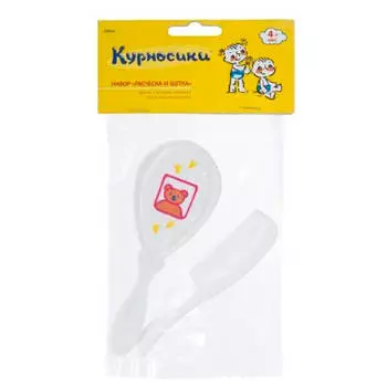 Набор Курносики щетка+расческа 19511