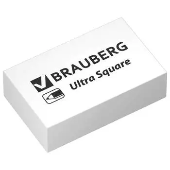 Набор ластиков Brauberg 29*18*8мм белые 6шт 229603