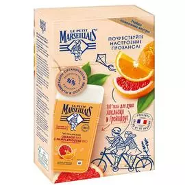 Набор ле пети марселье гель для душа 250 мл апельсин и грейпрут