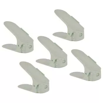 Набор органайзер для обуви 5 шт регулируемый 25*10 см Тут Просто бирюзовый