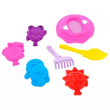 Набор песочный полесье xvii смешарики 0221