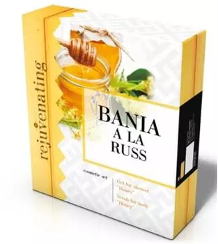 Набор подарочный баня э ла рус медовый гель для душа 270 мл+сраб для тела 200 мл