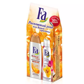 Набор подарочный Fa фантастическое наслаждение гель для душа + дезодорант спрей