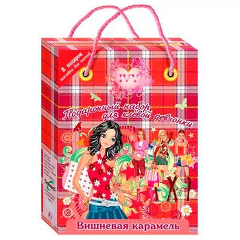 Набор подарочный иви вишневая карамель шампунь 250мл + лосьон д/тела 250мл + инструкци