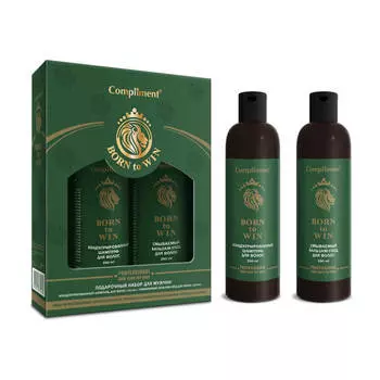 Набор подарочный комплимент бом ту вин шампунь + бальзам д/волос