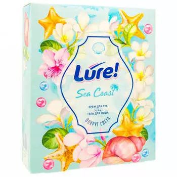 Набор подарочный люр сия кост гель д/душа + крем д/рук