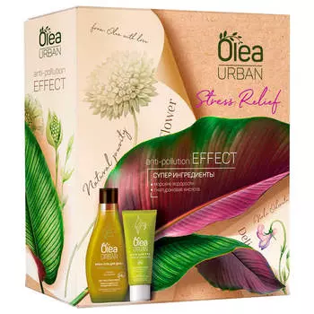 Набор подарочный Olea Urban стресс рельеф гель-крем д/душа 300мл+крем д/рук 75мл