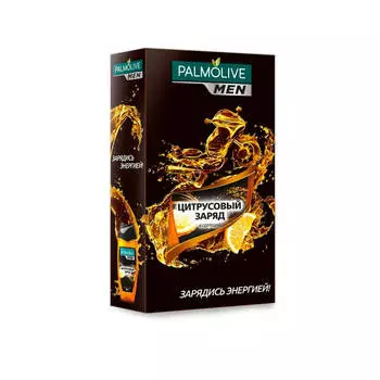 Набор подарочный палмолив мэн цитрусовый заряд гель д/душа и шампунь 2в1