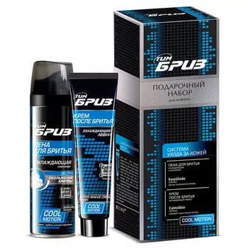 Набор подарочный тимбриз пена д/бритья 200мл + крем п/бритья 75мл охлаждающий эффект