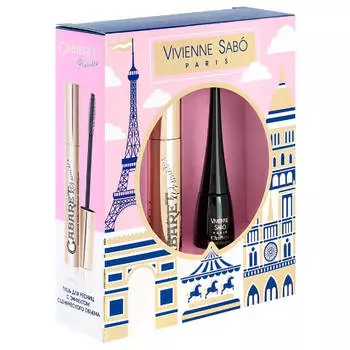 Набор подарочный Vivienne Sabo тушь д/ресниц+подводка д/глаз