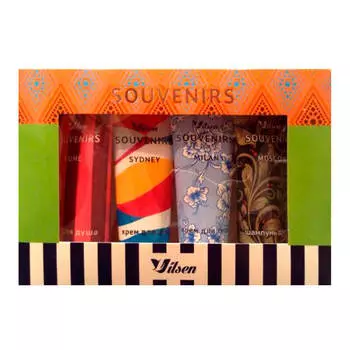 Набор подарочный вилсен жажда путешествий гель для душа + шампунь + крем для рук + крем для