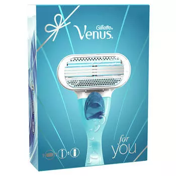Набор подарочный жиллет венус станок с 1 кассетой + гель д/бритья
