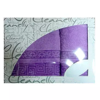 Набор полотенец дм 50*90+70*130см Dedalo лиловый кц-2601-3501-2531