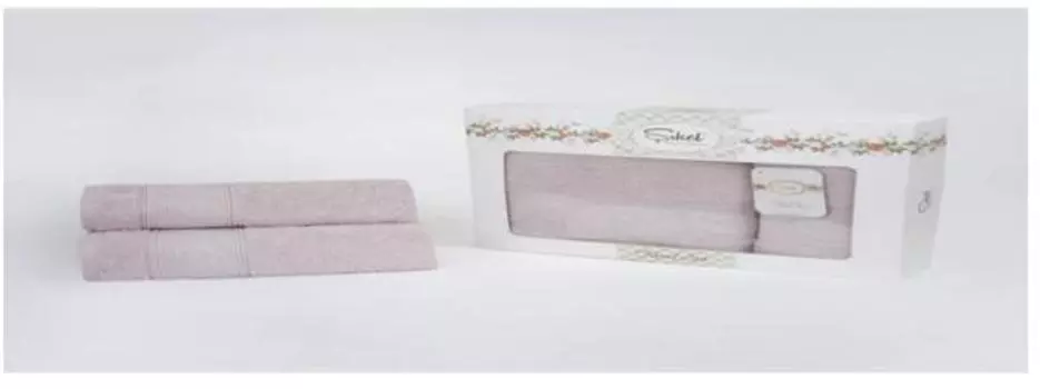 Набор полотенец ribella 50х90+70х140 пудра