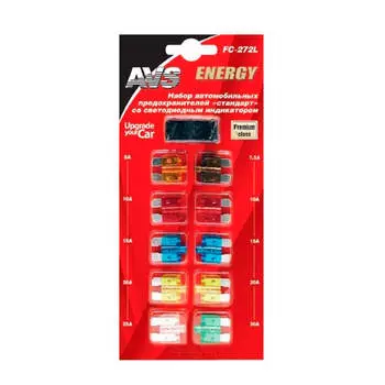 Набор предохранителей стандарт в блистере fc-270