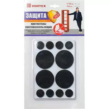 Набор протекторов 12 шт Vortex д 16мм 38мм противоскользящие