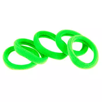 Набор резинок 5шт салатовые 1122