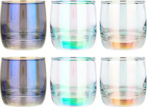 Набор стаканов 6 шт 310 мл времена года 194-591