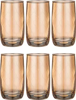 Набор стаканов 6 шт 330 мл бакарра панто мед 194-595