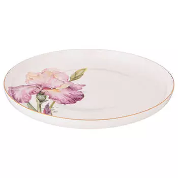 Набор тарелок закусочных 2 шт 20.5 см лефард ирис фарфор 590-352