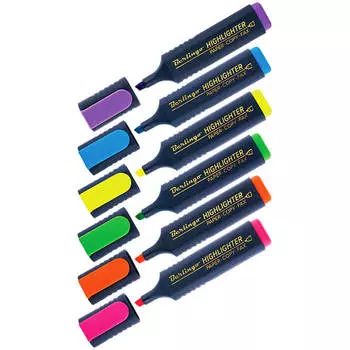 Набор текстовыделителей берлинго текстлайн hl500 6 цв 1-5 мм 241044