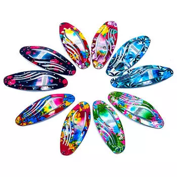 Набор заколок волны 10шт 1057