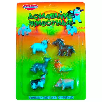 Набор животных домашние животные в27005/6