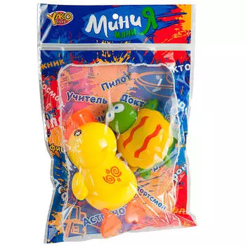 Набордля ванны минимания 2шт игрушек-брызгалок 15*23см м6715