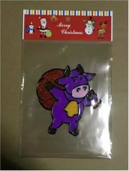 Наклейка декоративная на окно Европа с изображением коровы 15*23см Пвх 2019c013