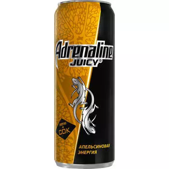 Напиток Adrenalin Juicy 0,5л ж/б газ