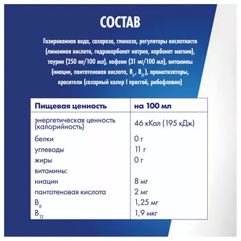 Напиток газированный Red Bull энергетический 0,473л