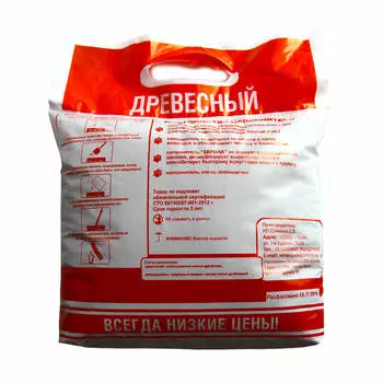 Наполнитель древесный 4л Европа