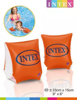 Нарукавники Intex делюкс 15см и58642