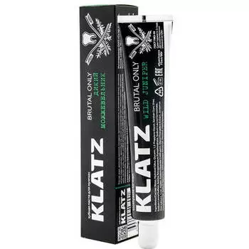 Зубная паста Klatz 75 мл дикий можжевельник