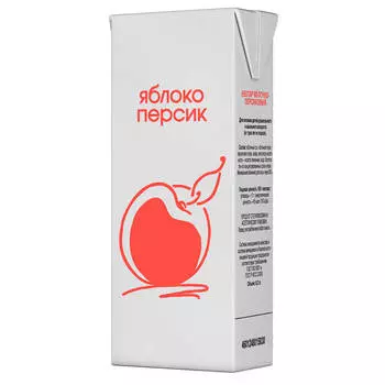 Нектар яблочно-персиковый 0,2л