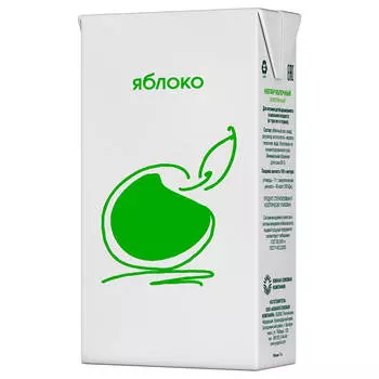 Нектар яблочный 1л