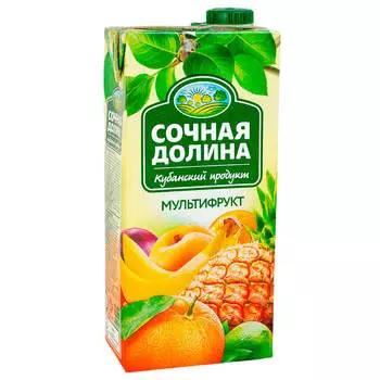 Нектар сочная долина 1,93л мультифрукт