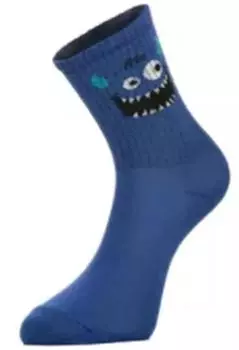Носки детские чобот р.20-22 монстр синий 30-103