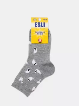 Носки детские конте эсли р.18 серый 642 21 с-90 спe