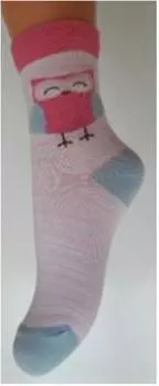 Носки детские лаки сокс р.14-16 розовый ндг-0170