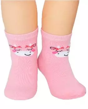 Носки детские тач р.14-16 розовый 1916