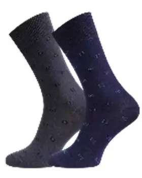 Носки мужские альфа р.43-45 синий рисунок 168 18 c2160