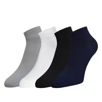 Носки мужские борисоглебский трикотаж лав р.41-44 черный/белый/серый короткие 4 с811