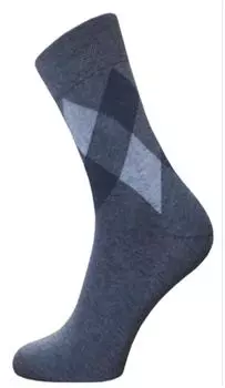 Носки мужские брест ромбы р.27 т.серый меланж/т.синий меланж 15 с2125 044