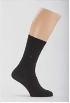 Носки мужские Гамма гладкие с мелким рисуном р.29-31 черный с50