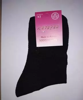 Носки мужские караван р.25 сетка а1